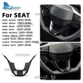 Car Steering Wheel Trim For Seat Ateca/ibiza/Leon/Tarraco Fo