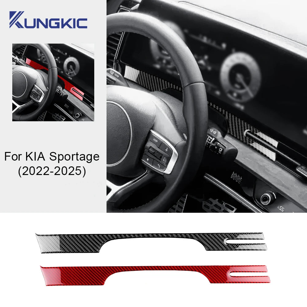 Real Soft Carbon Fiber Sticker For Kia Sportage NQ5 2022 202
