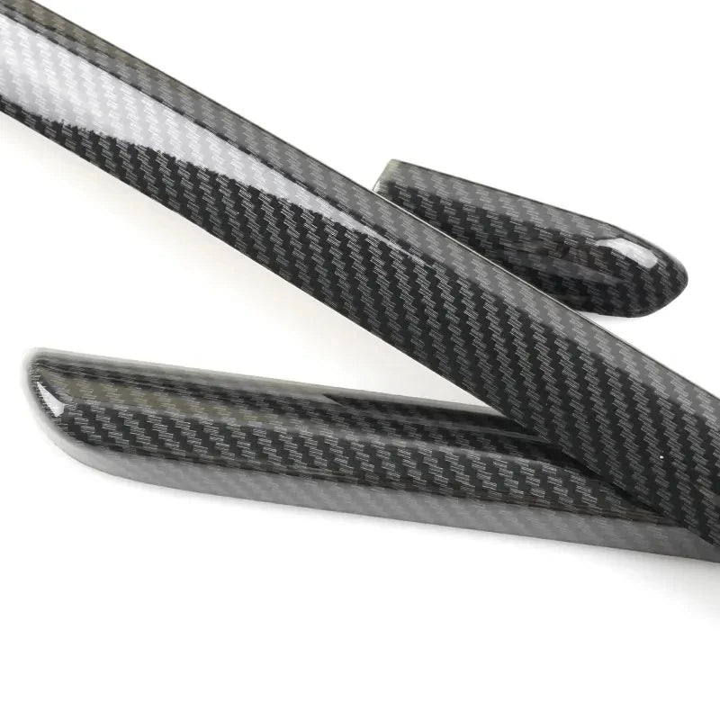 Carbon Fiber Style Dashboard Decoration Cover Trim For Audi 