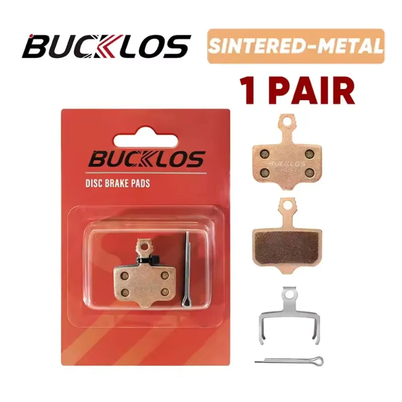 BUCKLOS Bike Disc Brake Pads for SRAM Avid MTB Road Bicycle Hydraulic Brake Pad Durable Wear-resistant Brake Pads Bike Accessory