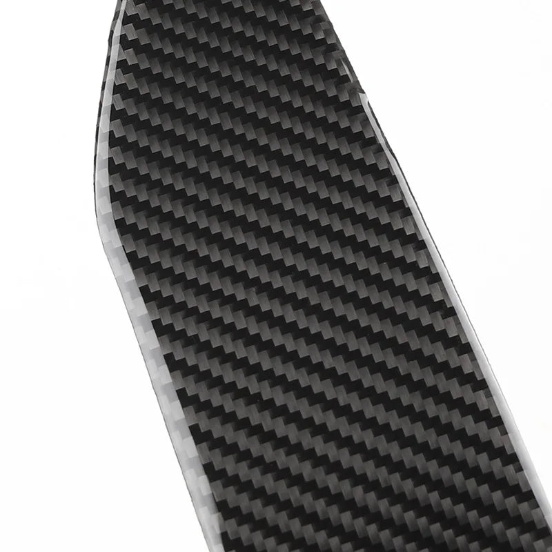Carbon Fiber Car Instrument Screen Panel Trim Frame Interior