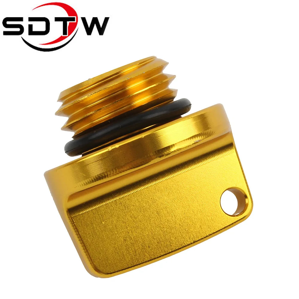 Motorcycle Crankcase Cap CNC Engine Oil Filler Screw Cover Plug M20 2.5 For Yamaha Honda Suzuki Kawasaki General Purpose Parts