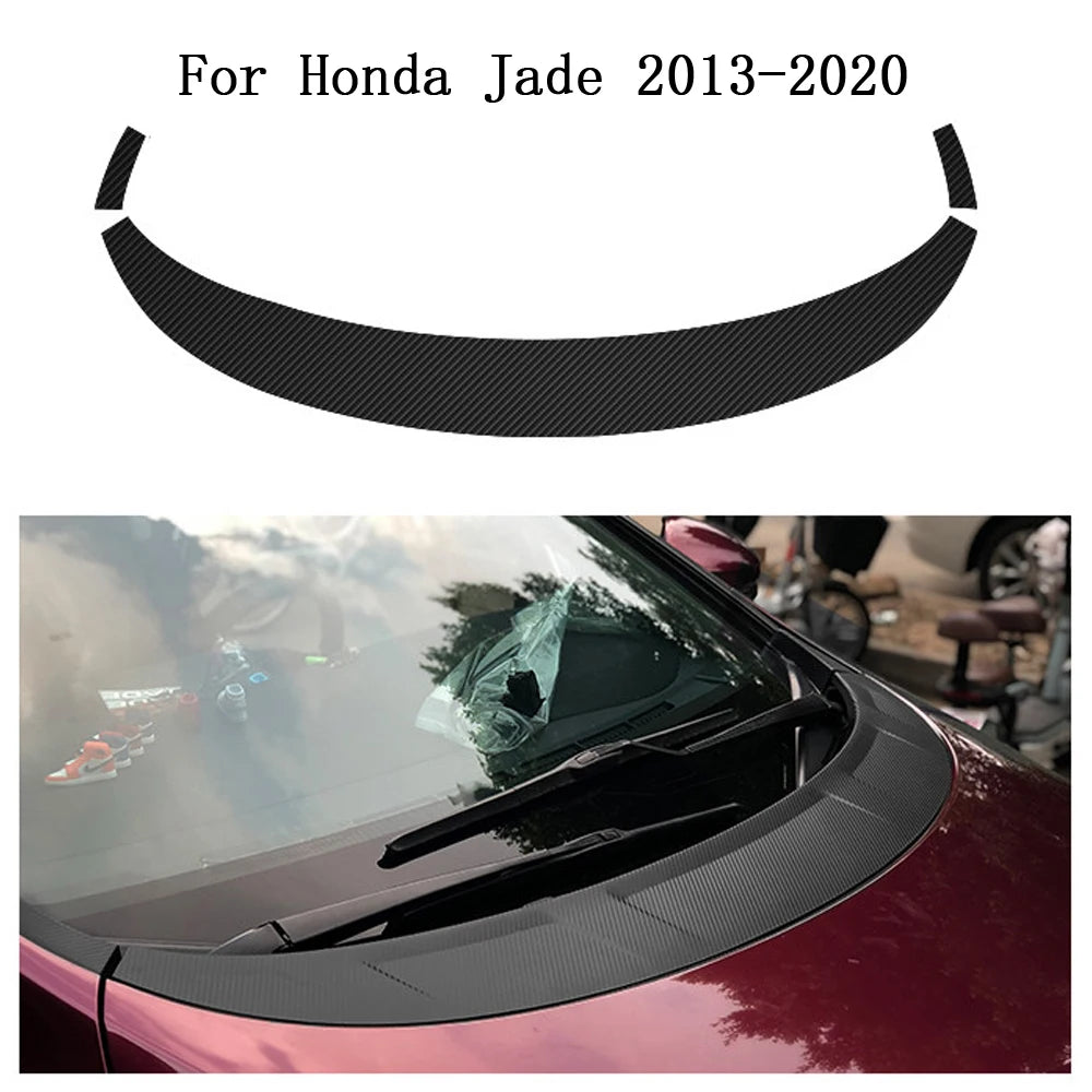 For Honda Fit Jazz GK5/Honda Jade 2014-2020 3D Black Hood Tr