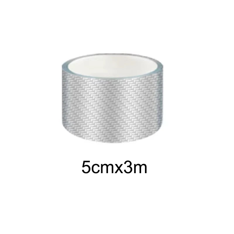 Transparent Carbon Fiber Car Threshold Portector Moulding Strip Trim Bumper Strip Door Sill Film Anti Scratch Guards Car Sticker