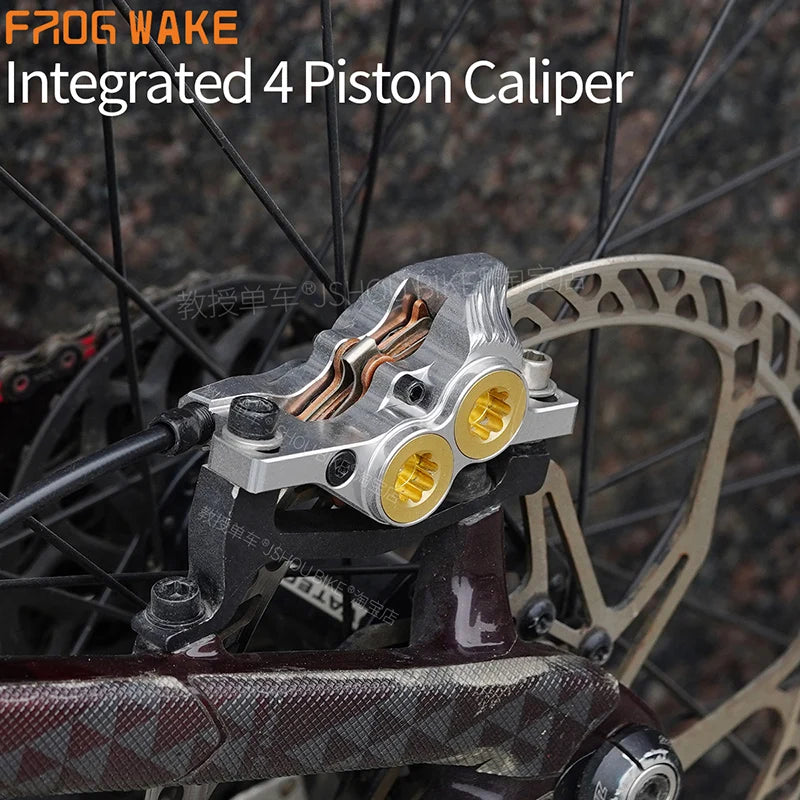 FROG WAKE FV4 4-Piston Hydraulic Disc Brake Kit Split Type A