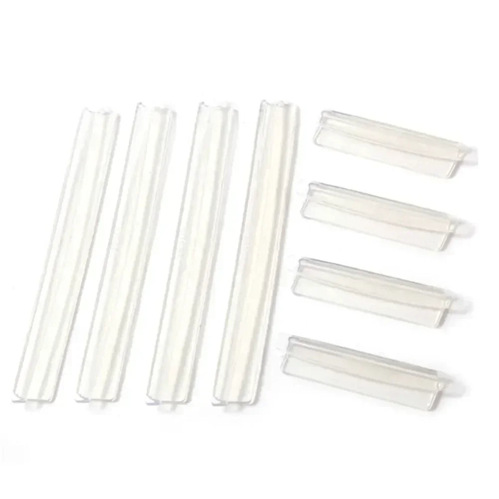 8PCS Car Door Protection Strip Anti-scratch Impact Body Protector Buffer Decorative Edge Automotive Body Decorative Accessories