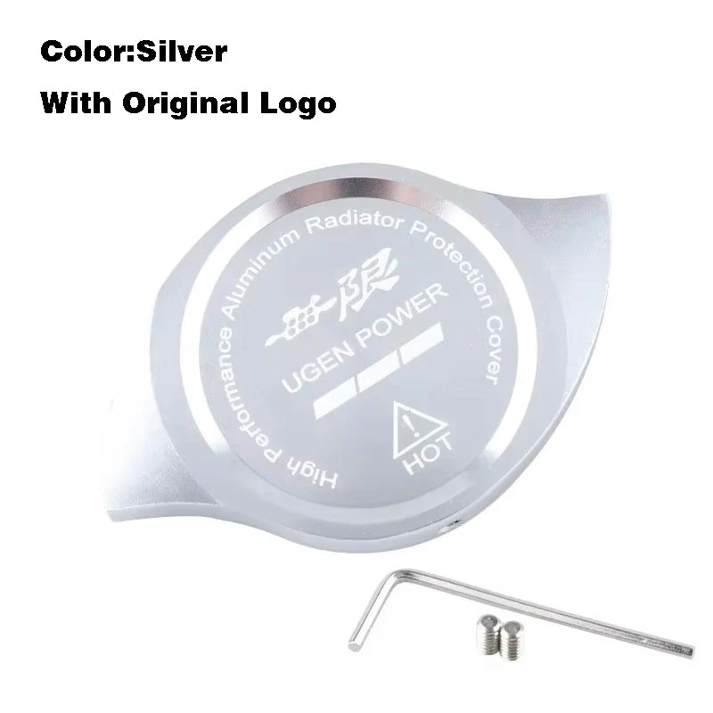 High Performance Car Radiator Caps Replacement Radiator Universal Aluminum Tanks Covers Auto Modification Accessories with Logo