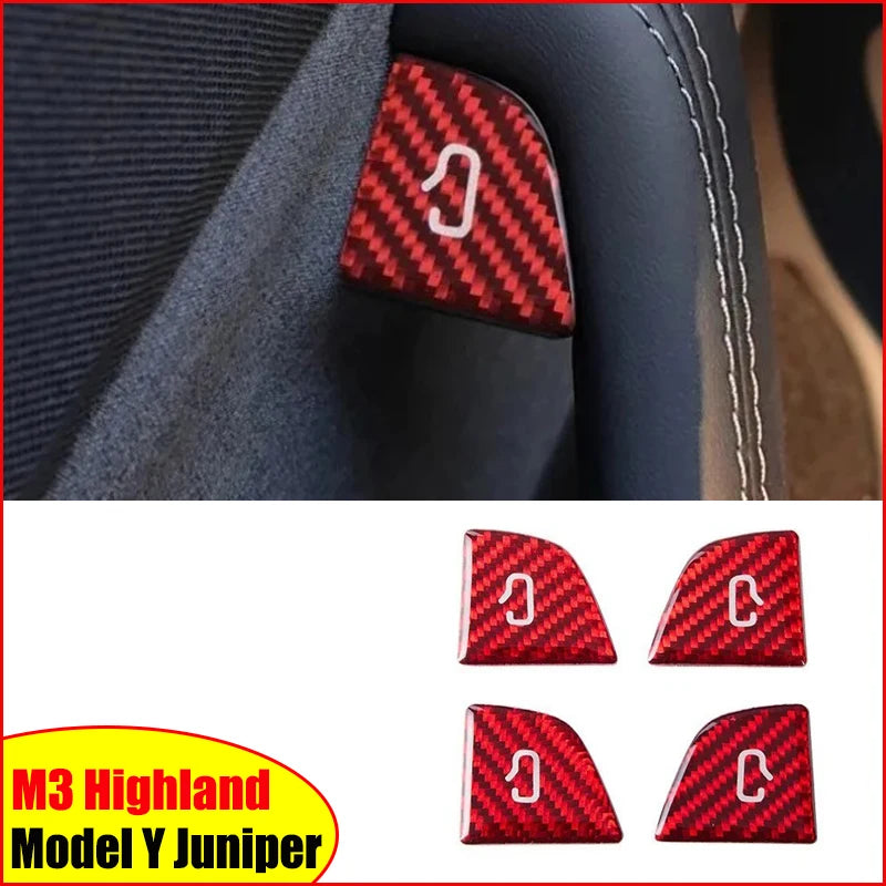 For Tesla Model Y Juniper 2025+ Model 3 Highland 2024 Carbon