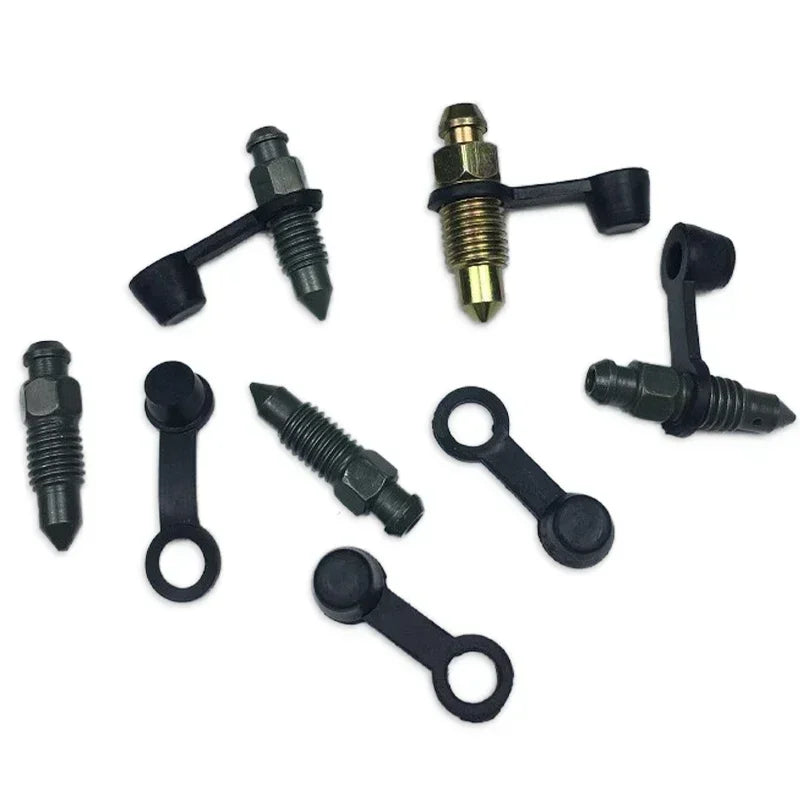 10Pcs 8mm Rubber Dust Cap Car Motorcycle Brake Pump Oil Drai