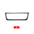 Soft Carbon Fiber Sticker For Seat Ibiza 6j 2009 2010 2011 2012 2013 2014 LHD RHD Car Central Control AC Frame Panel Trim