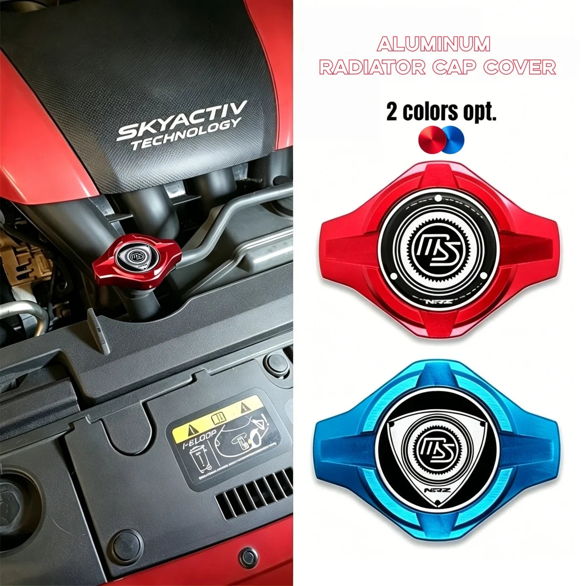 Aluminum ENGINE Oil Cap For MAZDASPEED RACING RX8 RX7 MIATA 