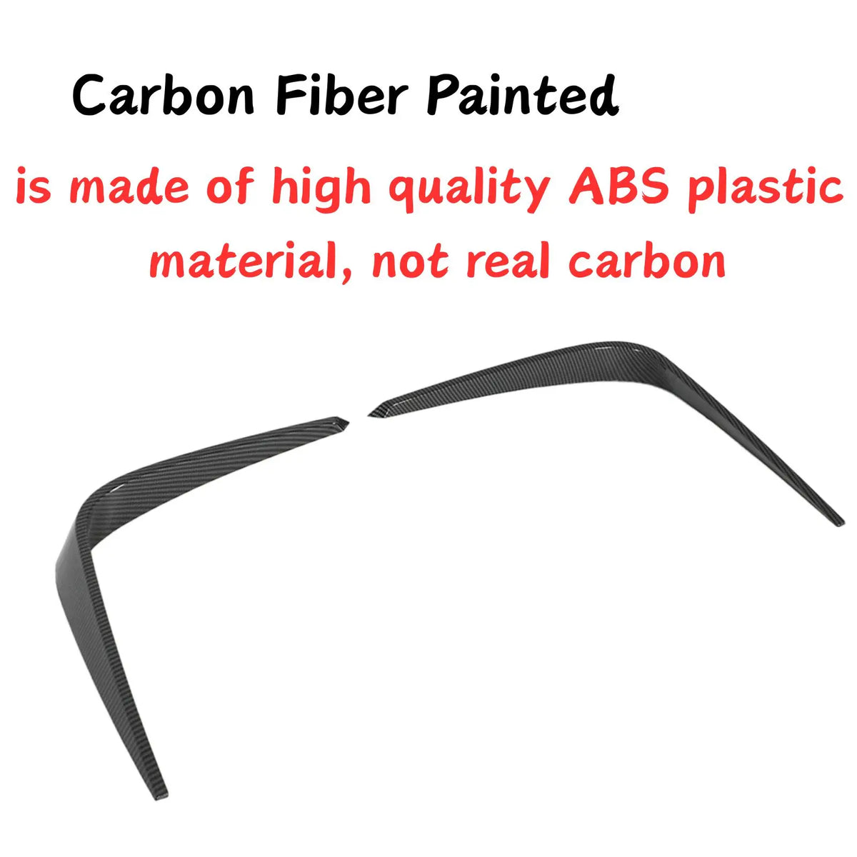 For BMW M3 M4 G80 G82 G83 2021-2024 Front Bumper Side Air Ve