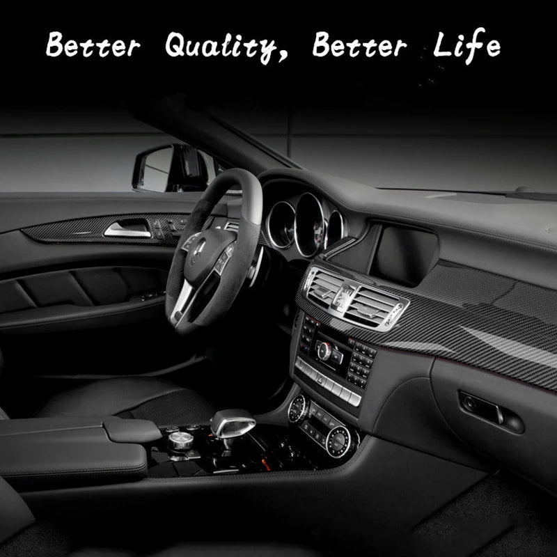 7D Carbon Fiber Vinyl Wrap Film Waterproof Car Interior Moul