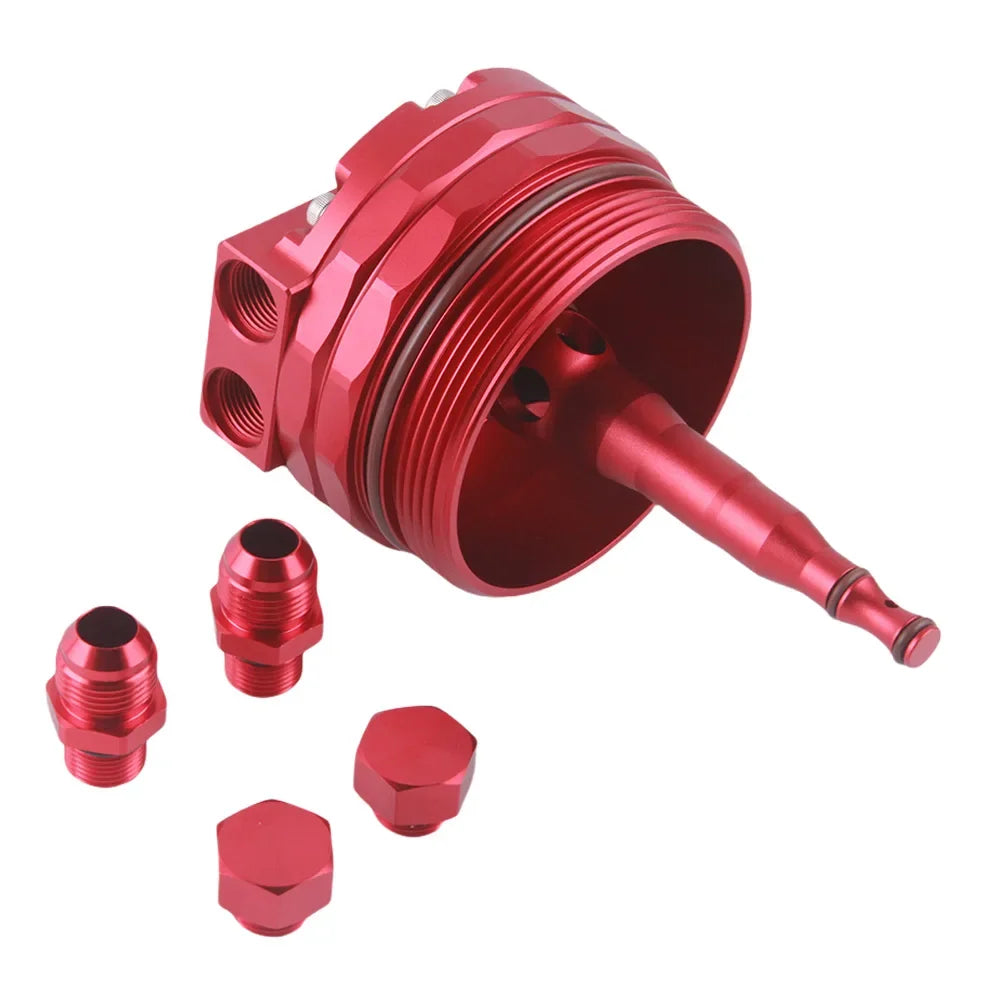 Engine Oil Cooler Adapter Oil Filter Cover Cap For BMW E46 E