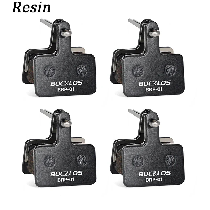 BUCKLOS 4 10 Set MTB Hydraulic Brake Pads High-density Bicycle Brake Pad for SHIMANO B01S B03S B05S Disc Brake Pads