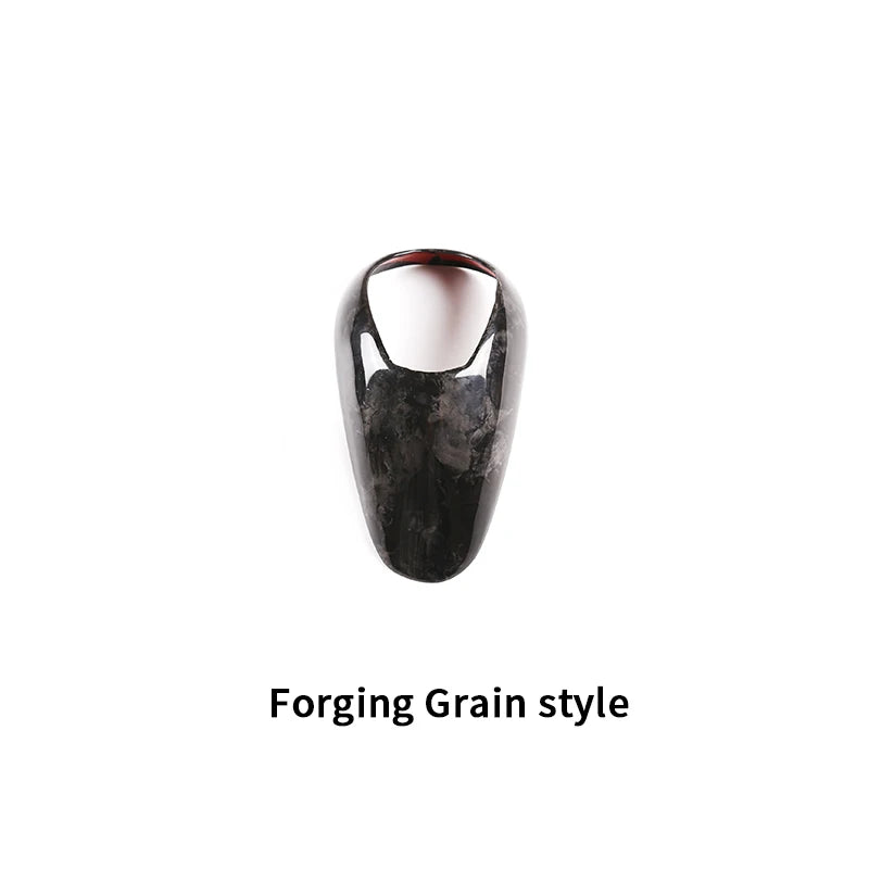 For BMW F80 F82 F87 M3 M4 M2 M5 F83 F85 X5M F86 X6M F13 Real Carbon Fiber Car Gear Shift Knob Cap Cover Sticker Panel Trim