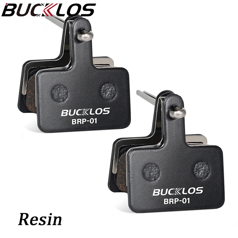 BUCKLOS Fit B01S Disc Brake Pad Resin Semi-metallic Ceramic Bicycle Pads Bike Hydraulic Brakes Pads for SHIMANO MT200 MT400