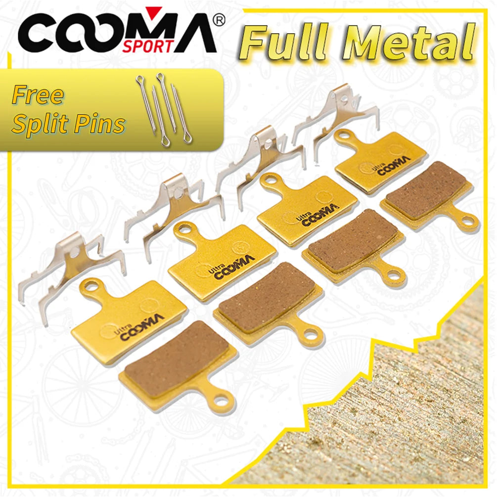 4 Pairs Ultra Class Disc Brake Pads for Shimano G05A G05Ti G