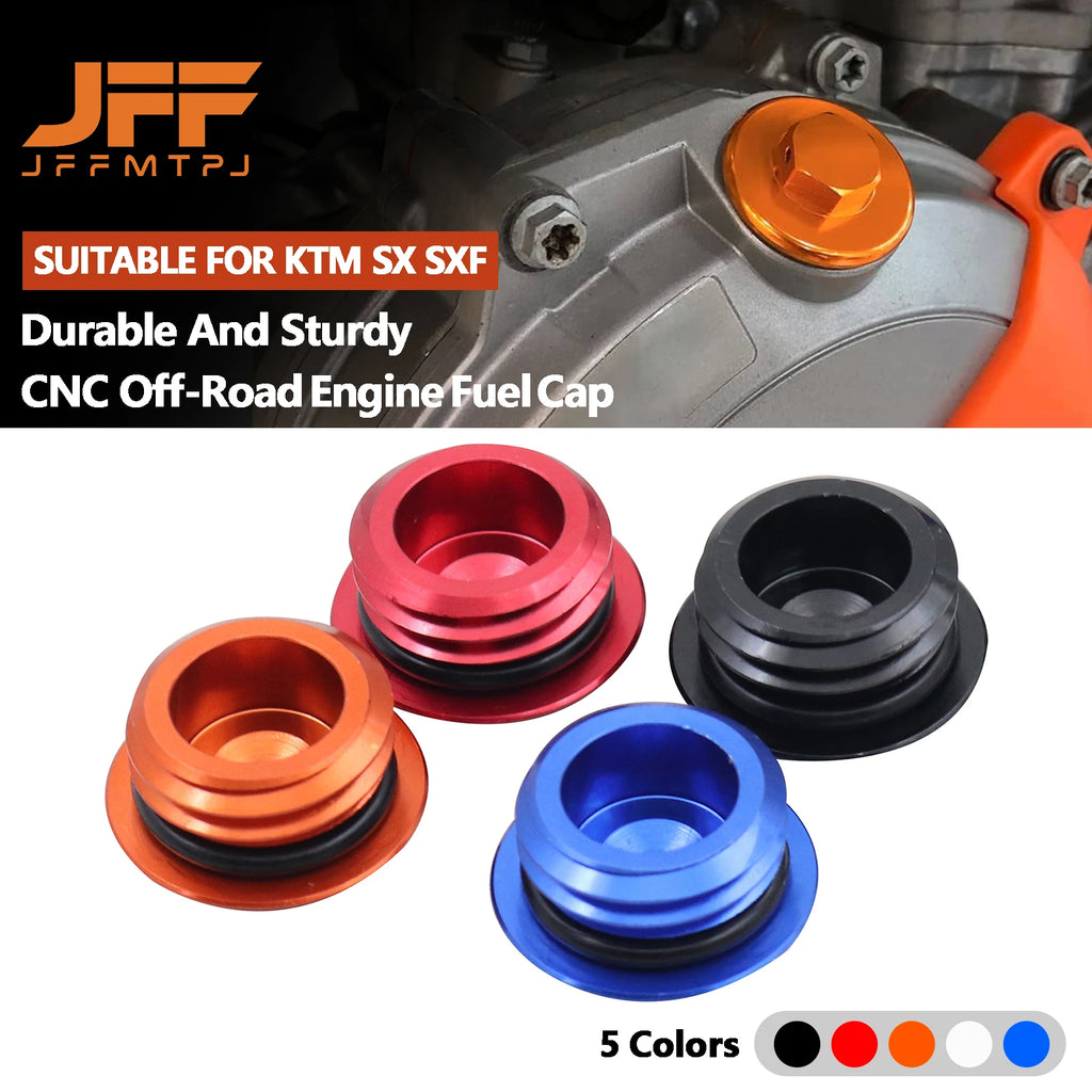 CNC Motocross Engine Oil Filler Plug Cap Cover For KTM SX XC