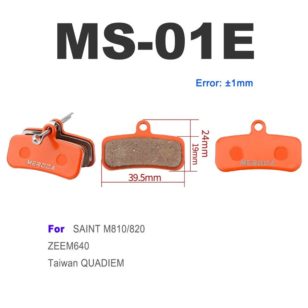 Bicycle Resin Brake Pad Mtb For Shimano M375 M445 Mt200 Bb5 