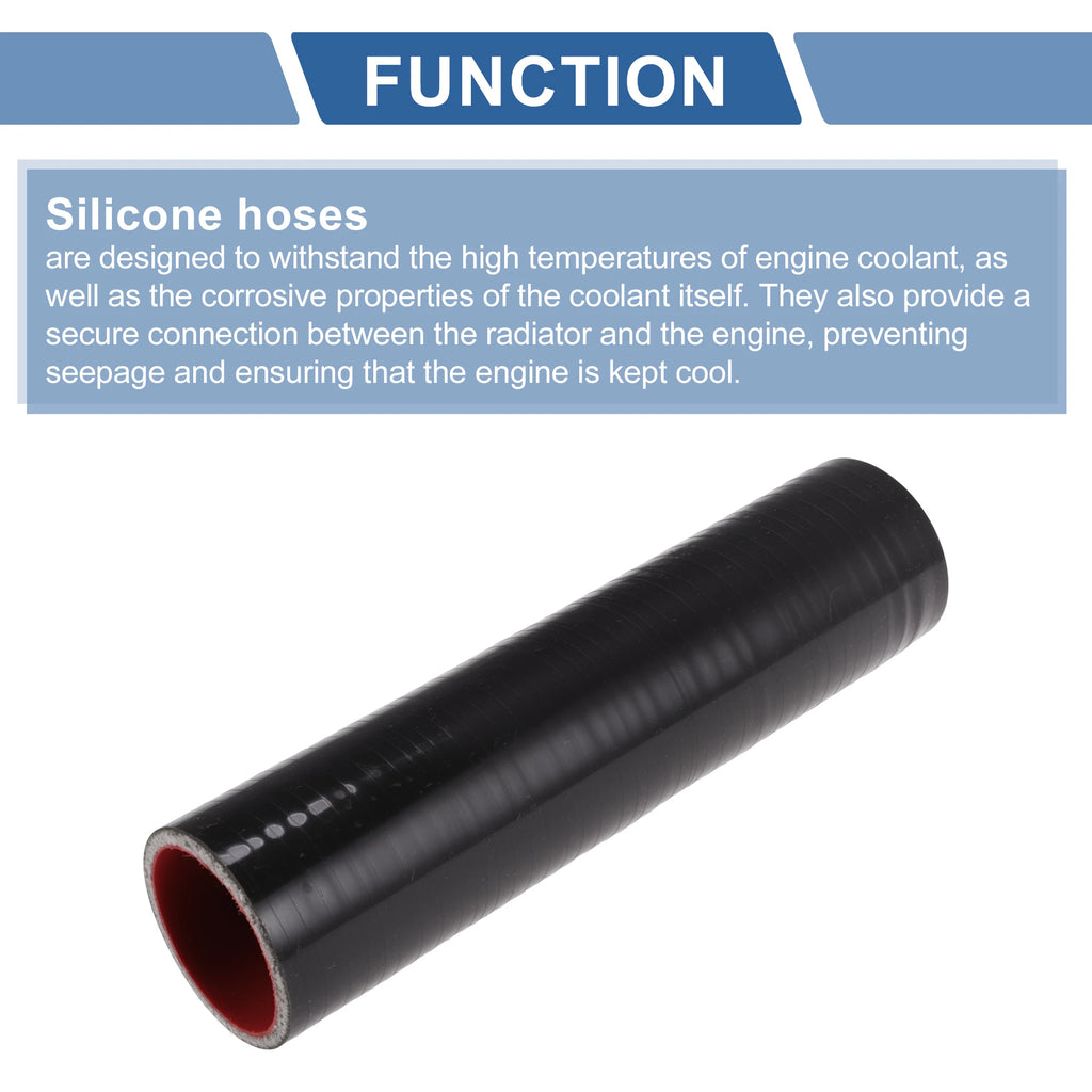 X Autohaux 28/35/42/45/48/60/65/70/76/80mm ID Car Silicone H