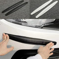 2Pcs Car Bumper Protector Strip Anti Scratch Car Edge Stick 