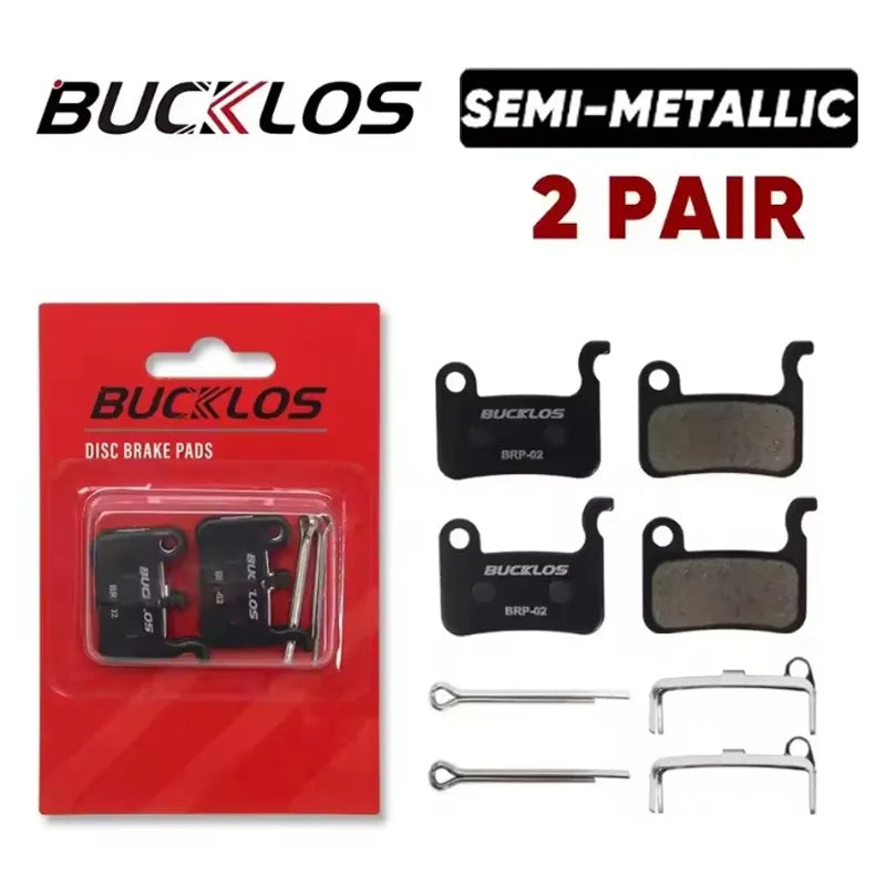 BUCKLOS Bicycle Disc Brake Pads for SHIMANO A01S M06 M07 Wear-resistant Bike Hydraulic Brake Pads MTB Brake Pad Cycling Brakes