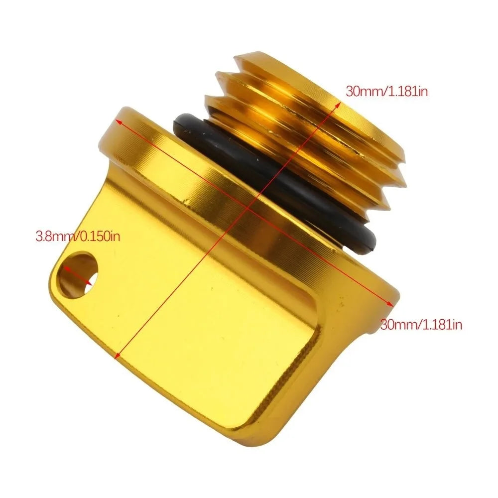 Crankcase-Cap CNC Motorcycle Oil Cap Aluminum Engine Oil Plu