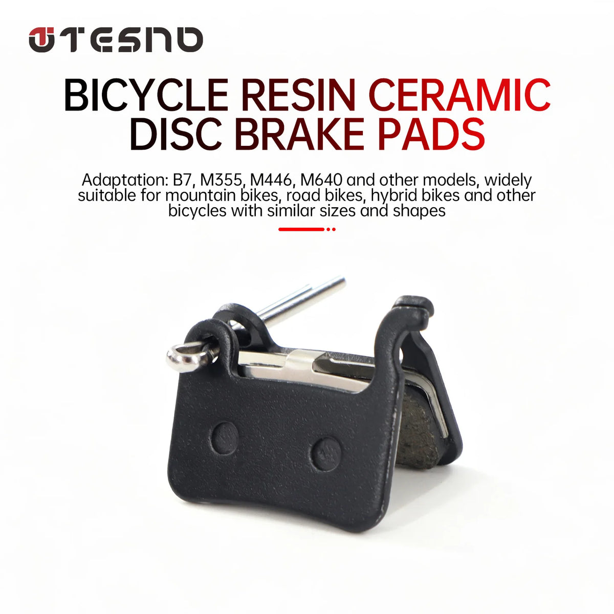 Bicycle Semi Metal Resin Ceramics Disc Brake Pads for Shiman