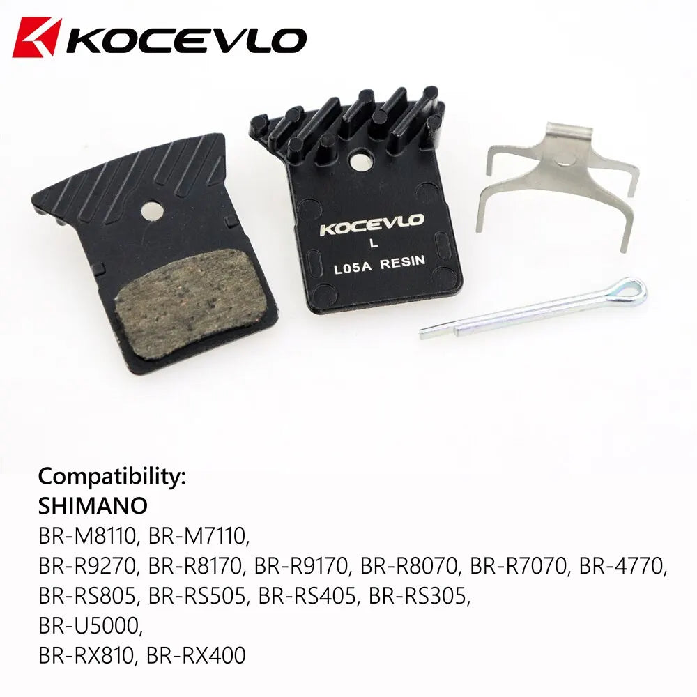 Kocevlo L05A L03A Road Disc Brake Pads Resin ICE Metal Ceram