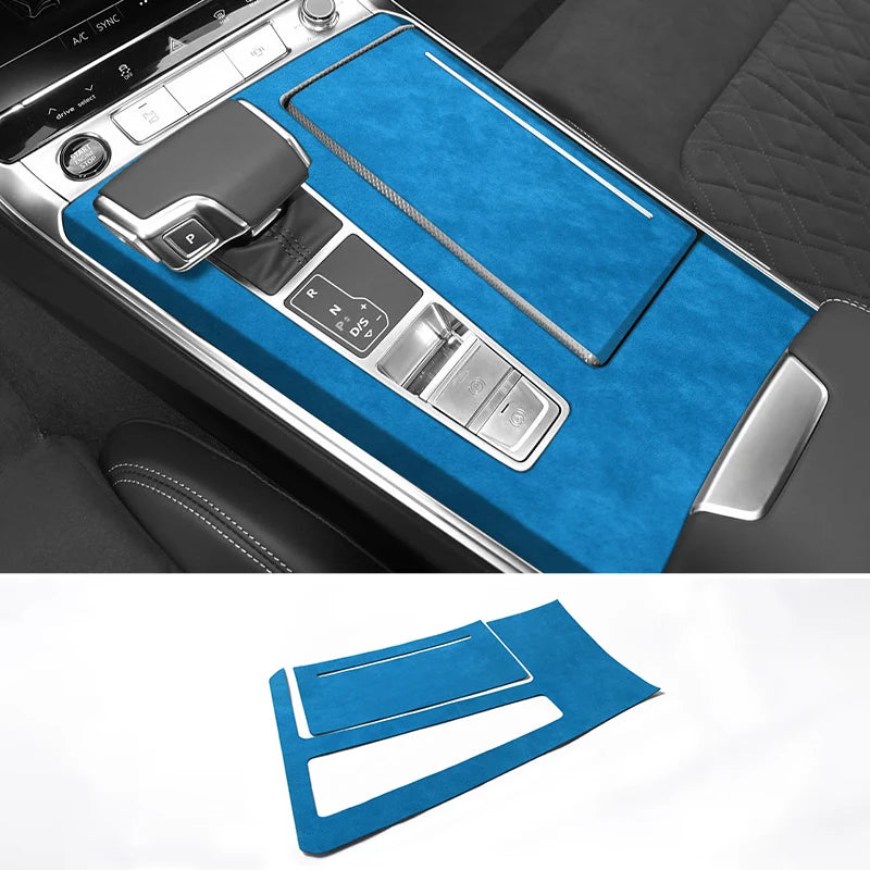 For Audi C8 A6 A7 S6 S7 (2019-2025) Center Console Panel Tri