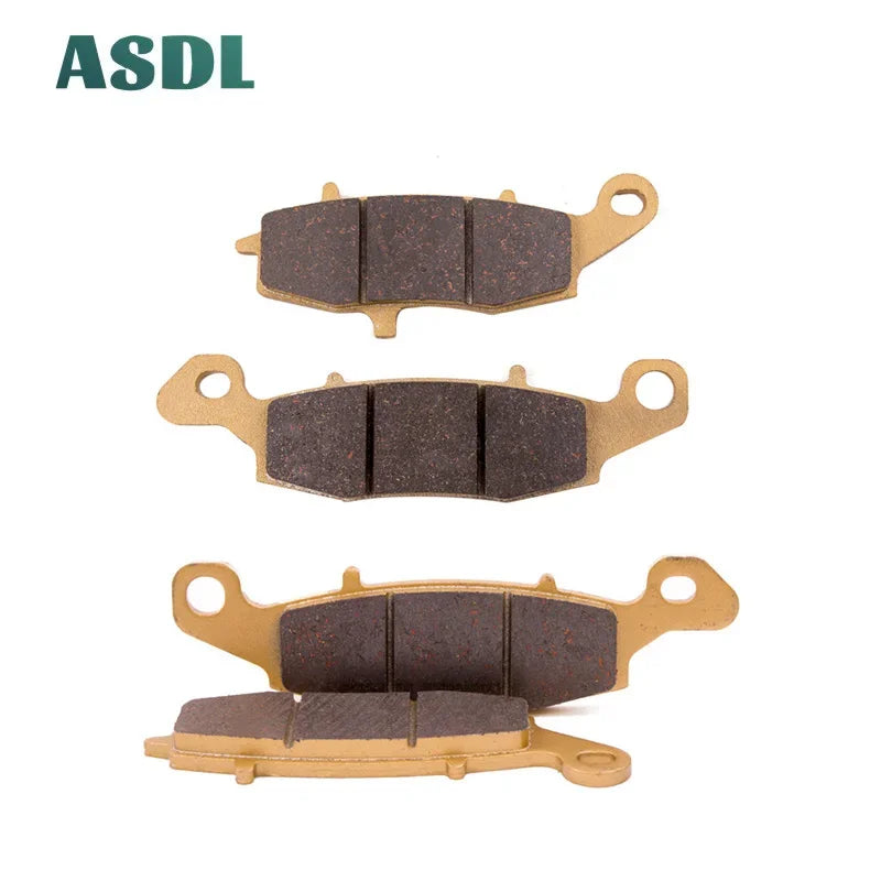 Motorcycle Front and Rear Brake Pads For Suzuki SV 400 650 DL 650 1000 GSF 650 750 DL1000 K2-K9/L0 V- Strom 02-10 GSR750 GSF650