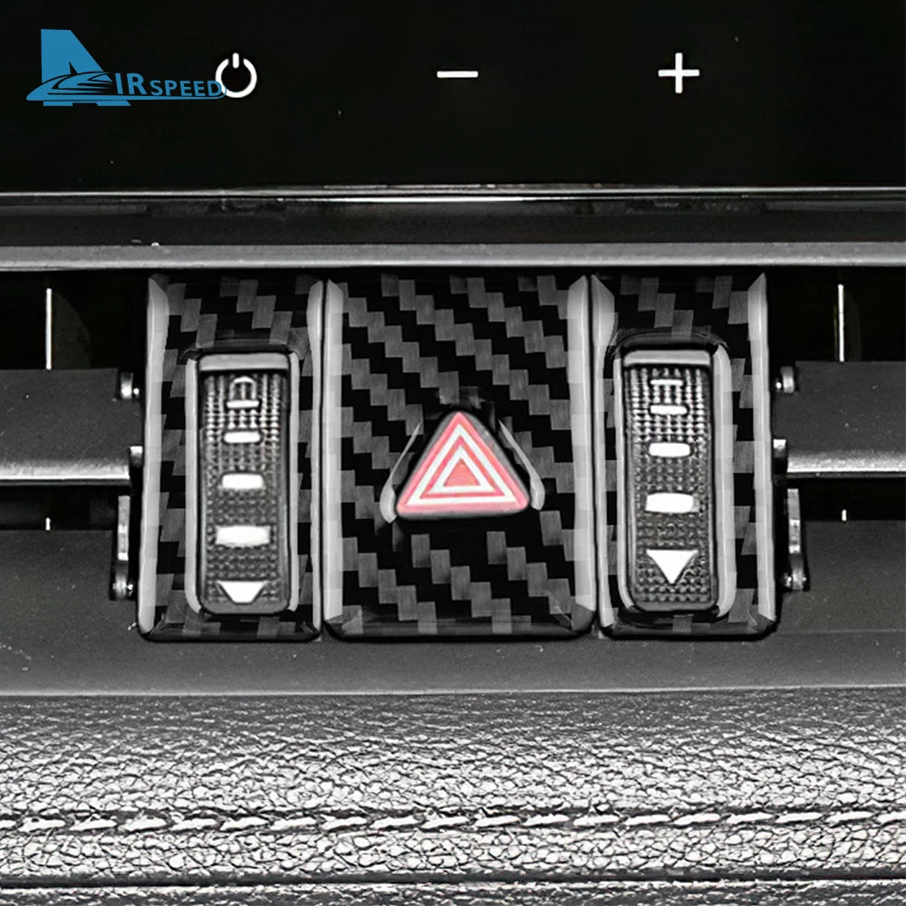 Real Soft Carbon Fiber Sticker For Toyota RAV4 XA50 2019 202