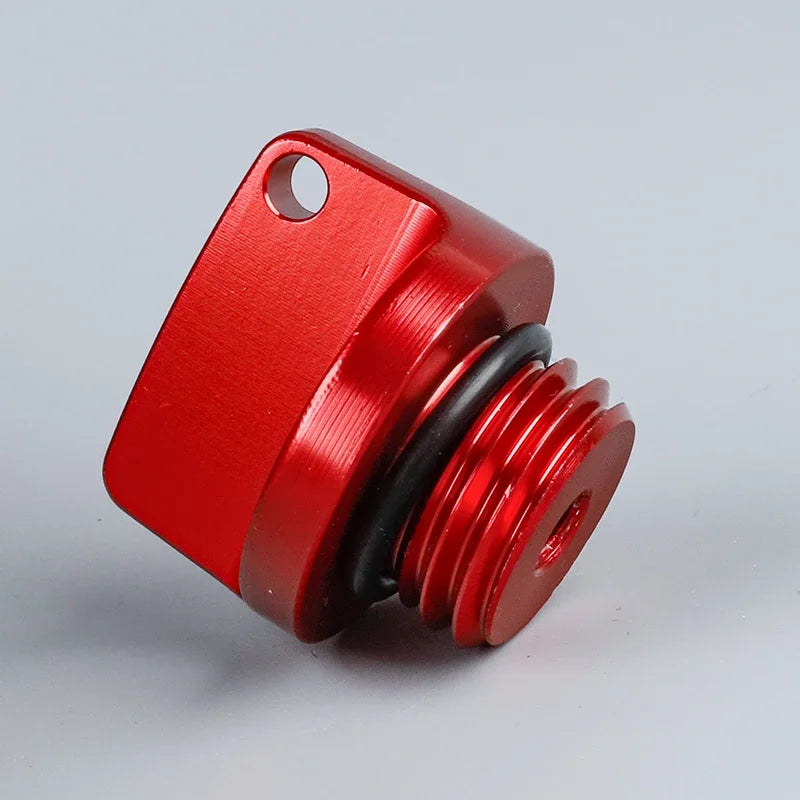 Motorcycle Crankcase Cap CNC Engine Oil Filler Screw Cover Plug M20 2.5 For Yamaha Honda Suzuki Kawasaki General Purpose Parts