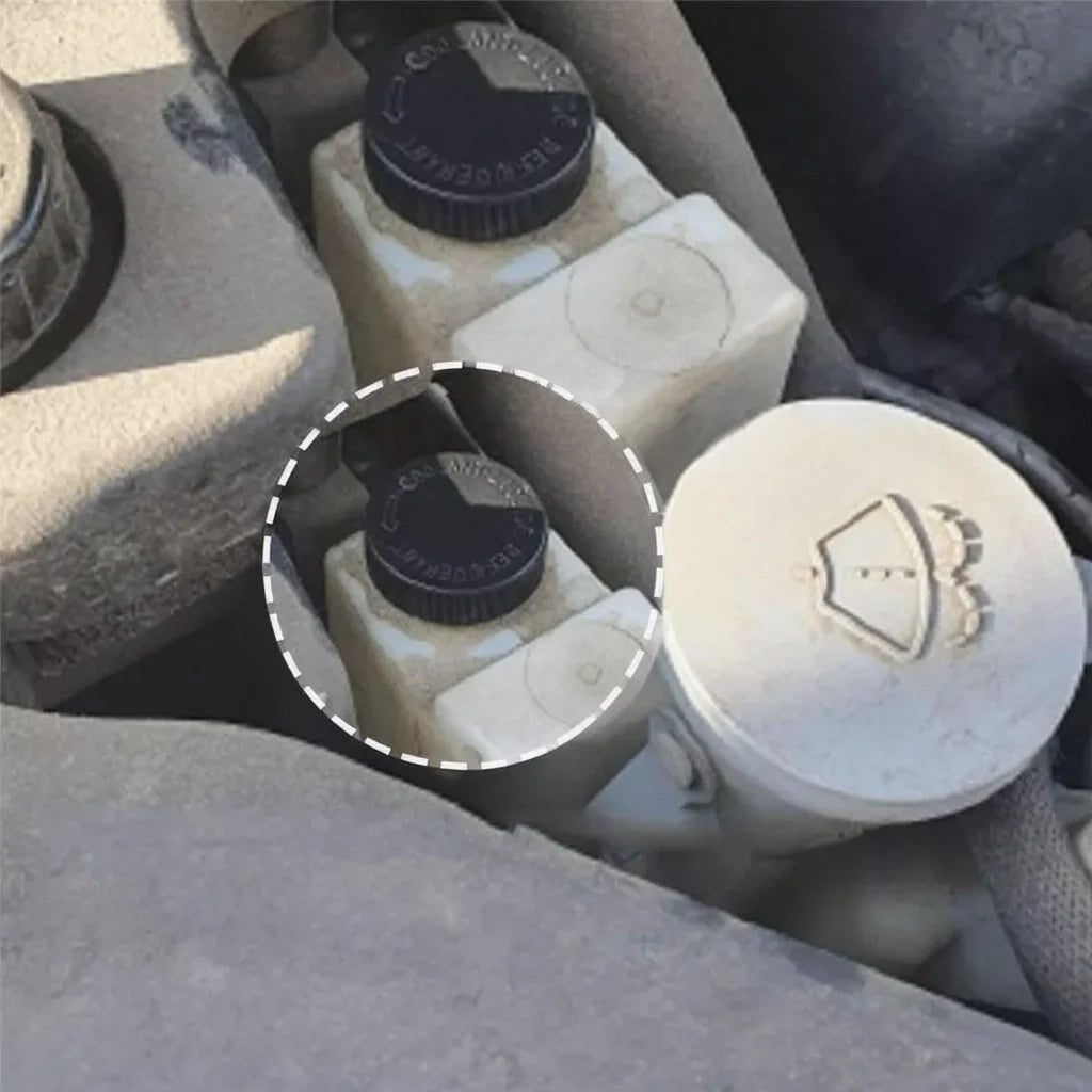 Car Radiator Coolant Reservoir Overflow Tank Cap Coolant Ove