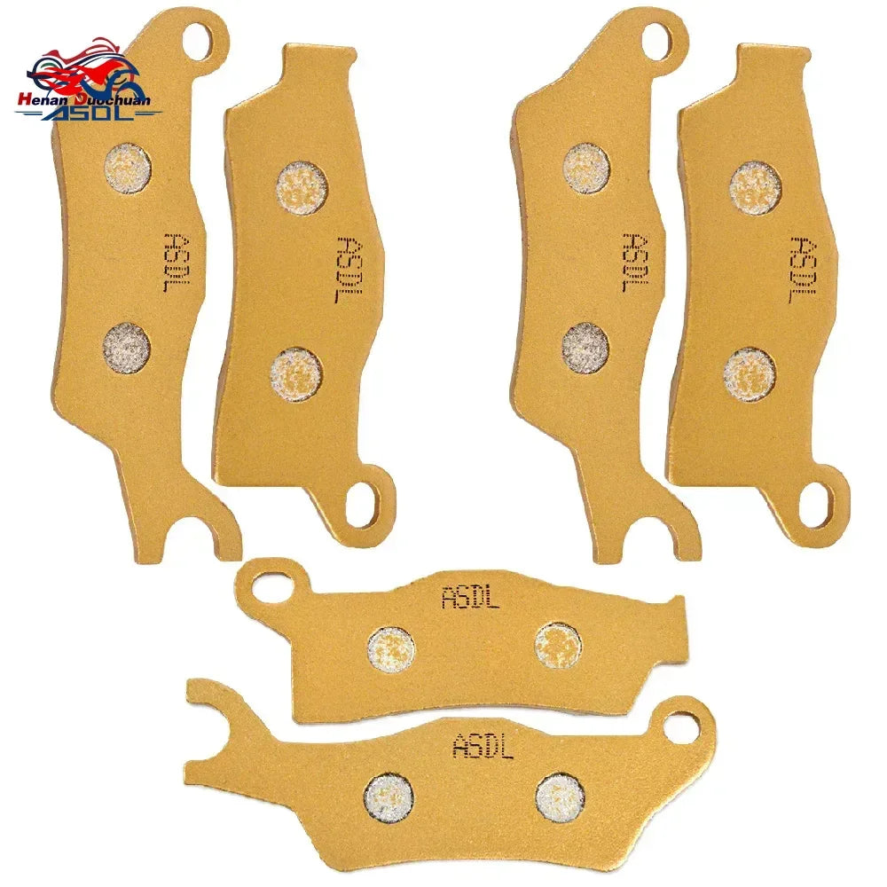 Front Rear Brake Pads Disc For Can Am Outlander 450 570 650 