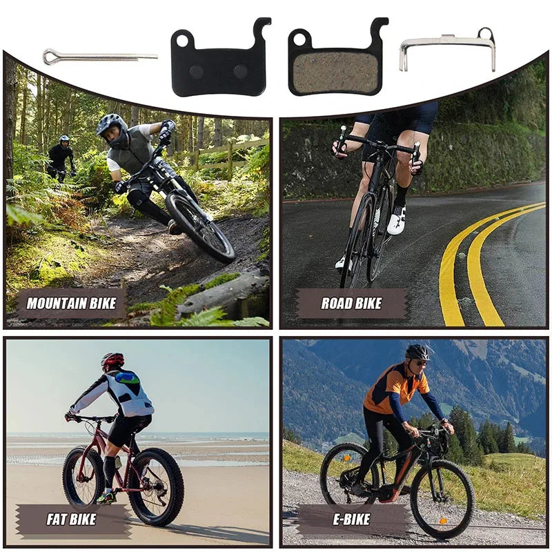 TESNO Resin Disc Brake Pad For SHIMANO A01S Wear-resistant H