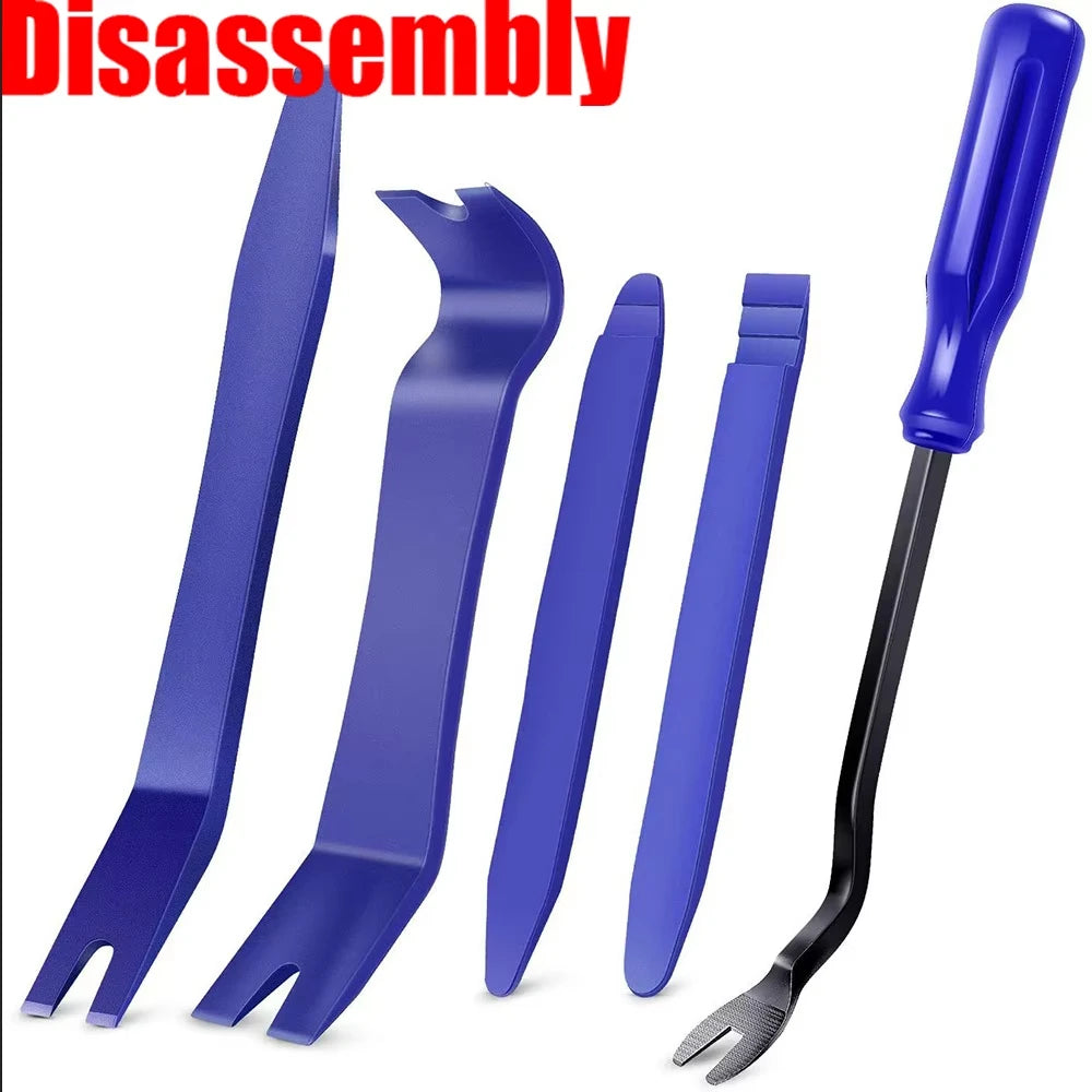 Auto Car Door Dash Radio Panel Trim Removal Pry Tool Kit Dis