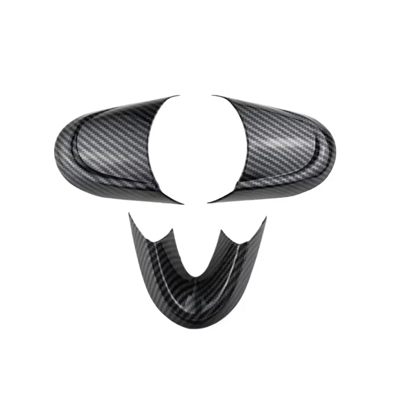 3pcs ABS Carbon Fiber For BMW MINI Cooper F54 F55 F56 F57 F6