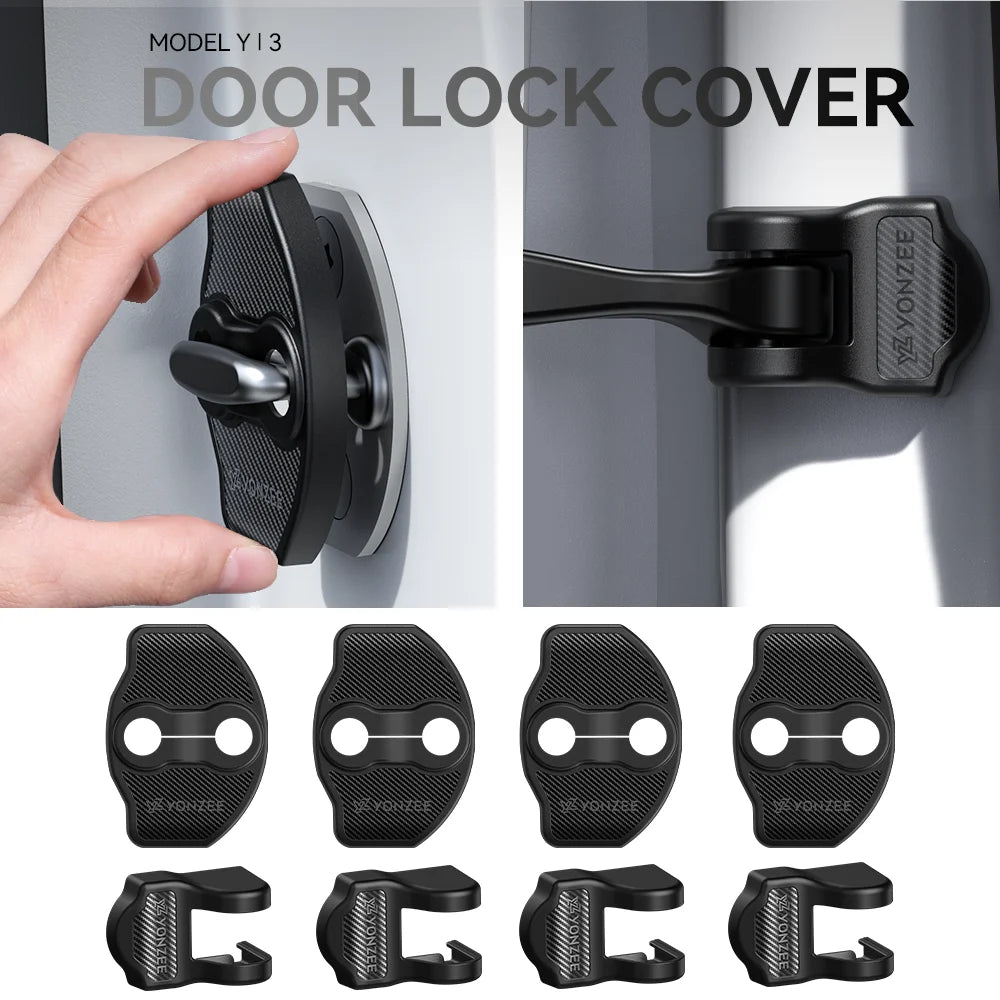 YZ For Tesla Model 3 Y YL Highland Juniper Car Door Lock & H