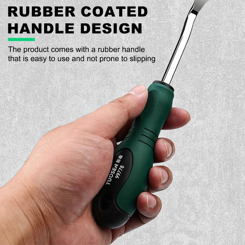 Auto Door Panel Clip Remover Tool Set Durable Steel Pry Bar 