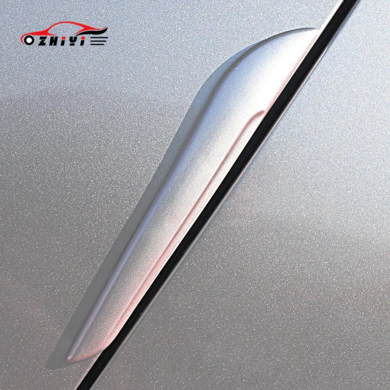 2pcs Car Door Body Rearview Mirror Protector Guard Anti Scra