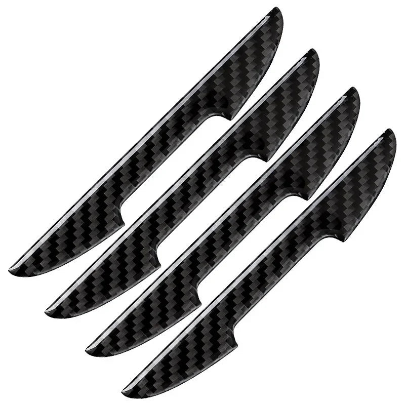 Car Door Carbon Fiber Anti-collision Protector Bar Stickers 