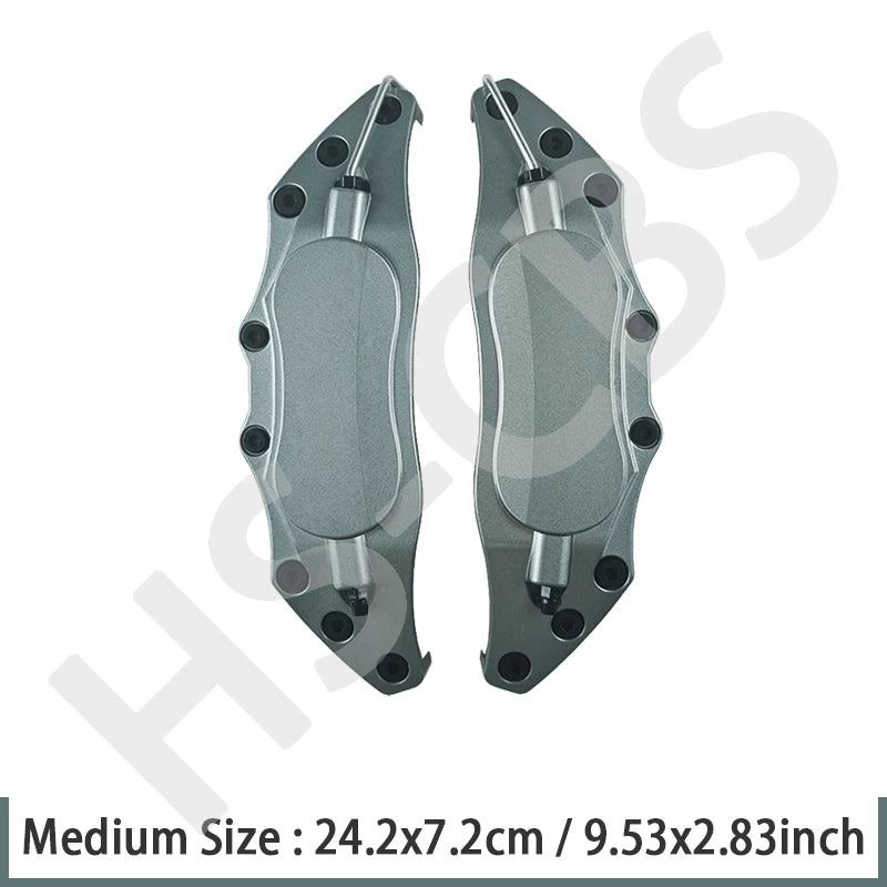 3D Metal Car Brake Caliper Cover Brake Disc Protective Shell For Dodge Charger SRT Dart Durango Caravan Challenger Car Styling