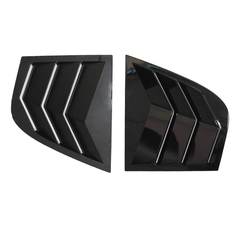 For Kia Stinger 2018-2022 2pcs Rear Side Window Blinds Trim 