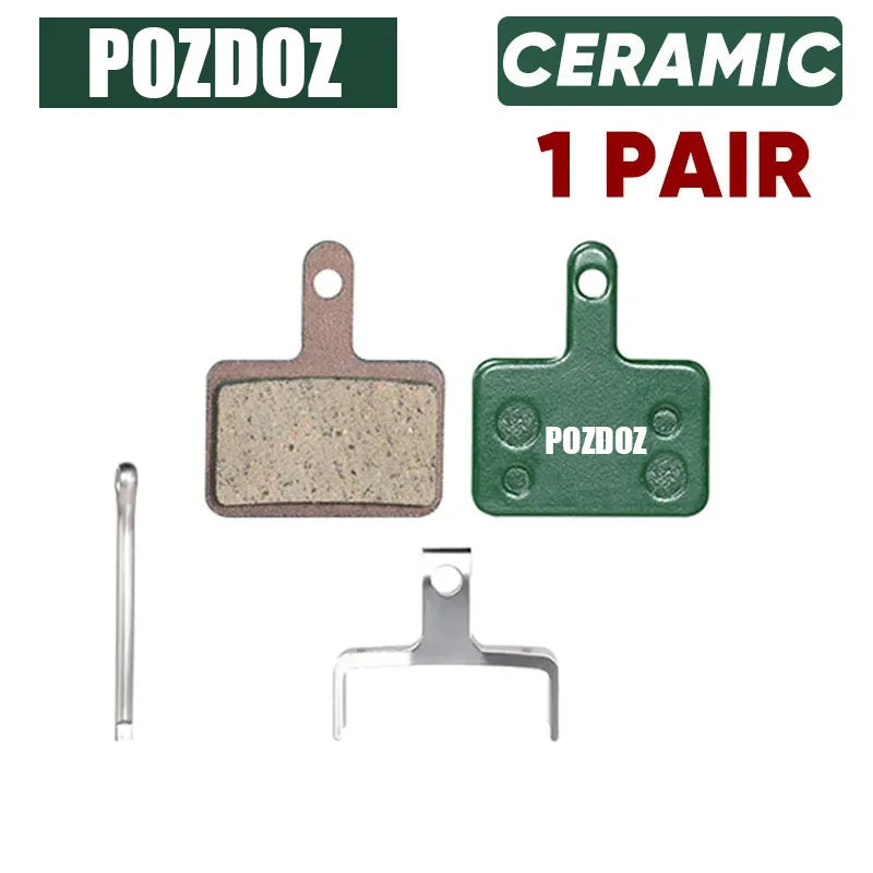 POZDOZ MTB Ceramic Road Brake Pads for SHIMANO B01S B05S Mou