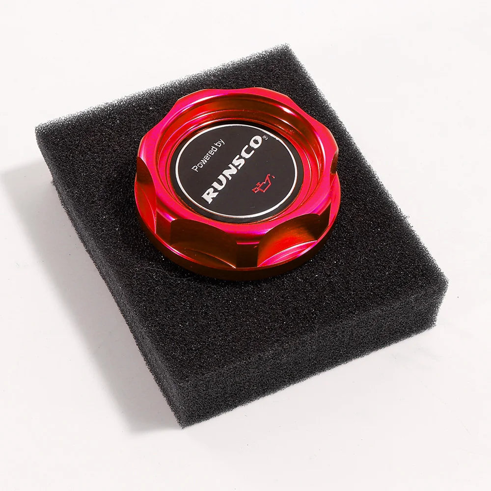 Car Oil Fuel Tank Cap Engine Filler Machine Oil Cover for Honda Civic D/B/H/K/F/L Series Cover CNC Aluminum