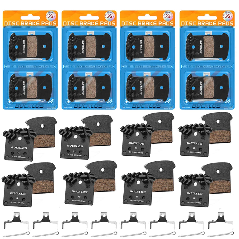 BUCKLOS Mountain Bike Disc Brake Pads for Shimano J04C J05A Ceramic MTB Hydarulic Brake Pads Road Mountain Bicycle Brake Pads
