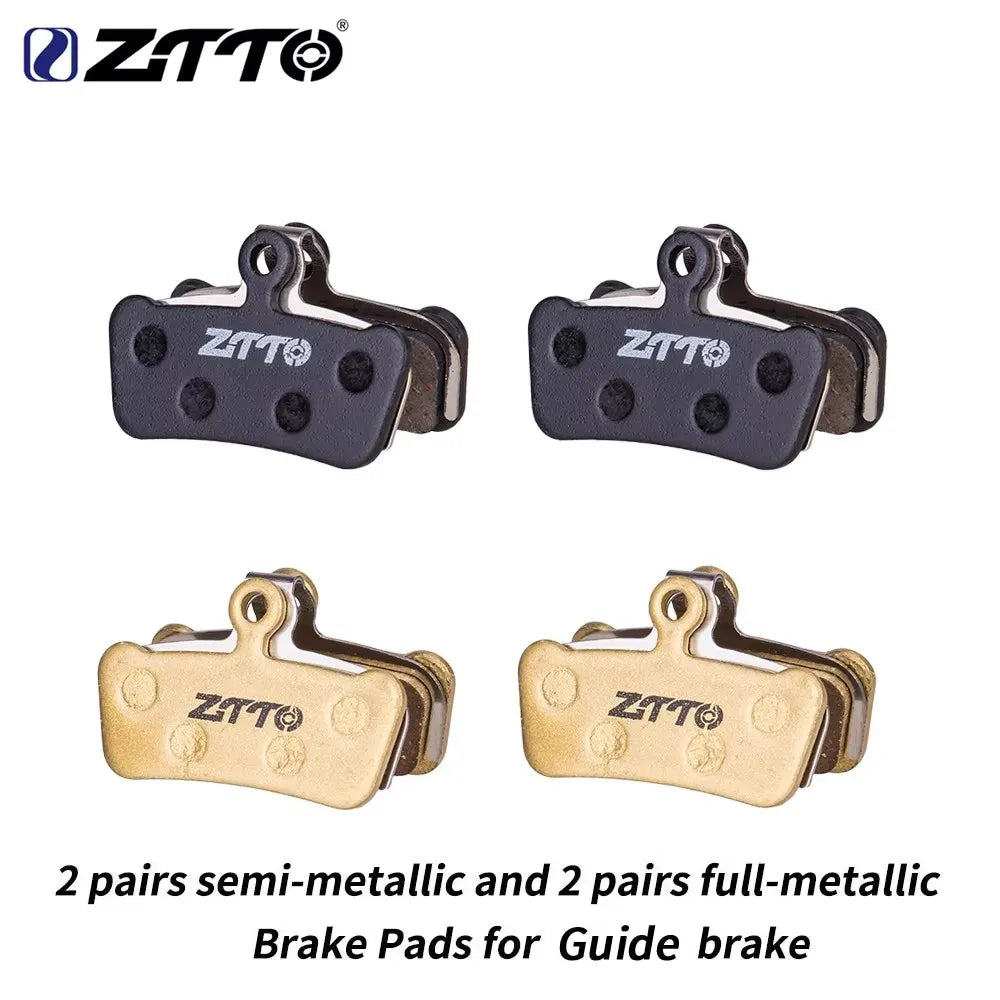 ZTTO MTB Bike 4 Piston Disc Brake Pads Metallic Brake shoes For Guide G2 RSC Hydraulic brake Metallic Brake Pads XO Trail E9 E7
