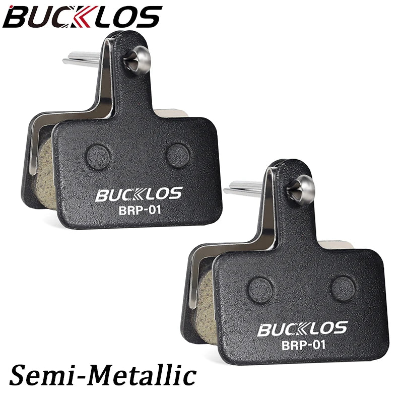 BUCKLOS Fit B01S Disc Brake Pad Resin Semi-metallic Ceramic Bicycle Pads Bike Hydraulic Brakes Pads for SHIMANO MT200 MT400